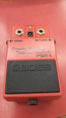 BOSS Power Supply & Master Switch PSM-5 From Japan | eBay