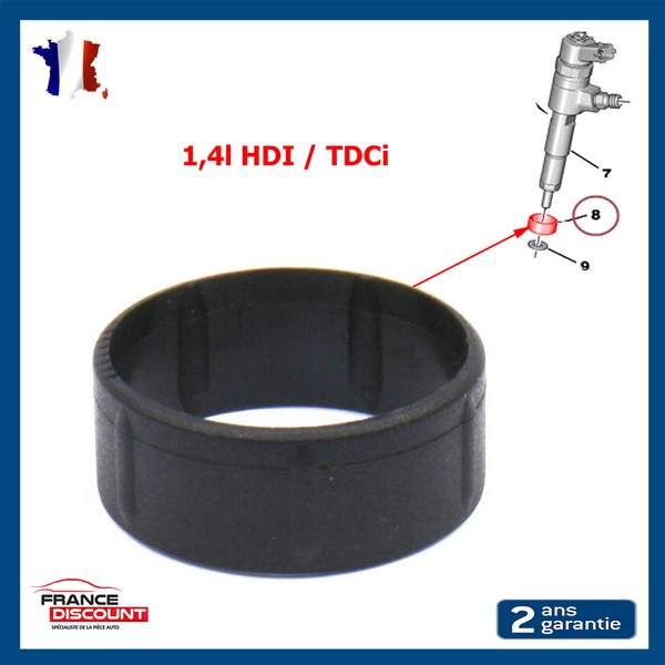Dichtung FüR EinspritzdüSe FüR CitroëN C1 C2 C3 Nemo Xsara 1.4 HDI-image
