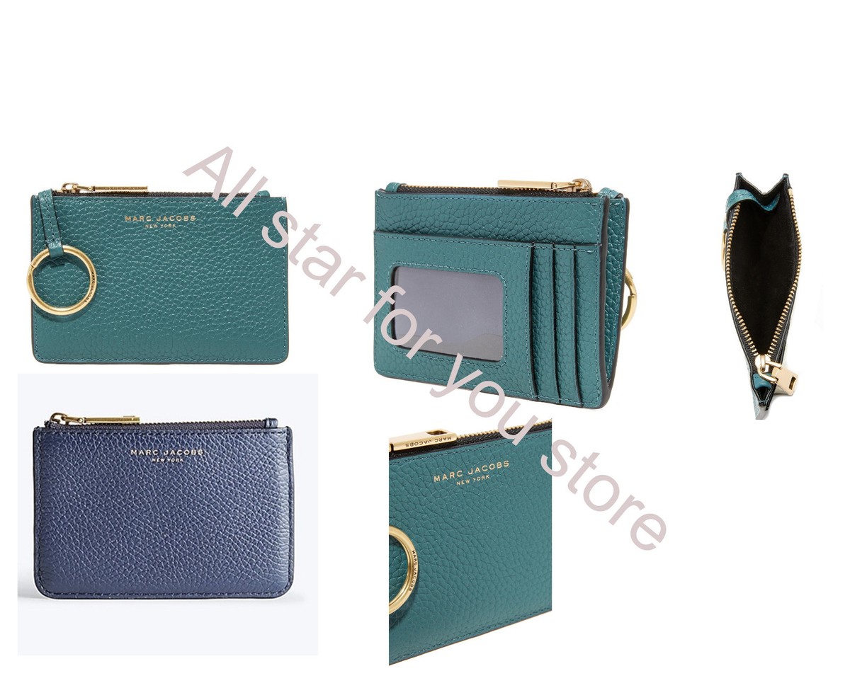 カードケース・名刺入れ Marc Jacobs Camel Leather Wallet Marc Jacobs Wallet Leather Wallet Gotham Top Zip Multi