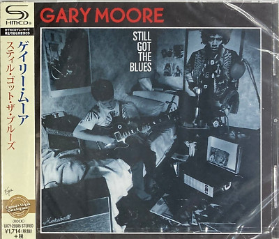 Gary Moore SEALED BRAND NEW SHM-CD ''Still Got The Blues'' 5Bonus Tracks Japan OBI