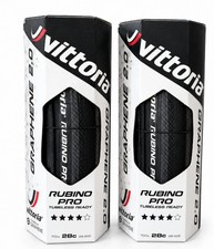 Vittoria Rubino Pro G2.0 TLR Tubeless Ready Road Tire 700x28C Black 1 or 2 Tire