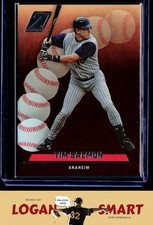 Tim Salmon 2023 Panini Chronicles - Zenith Purple #7 SN Anaheim Angels