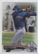 2017 Bowman Draft Chrome Refractor Carl Stajduhar #BDC-179 0w8