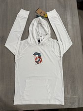 USCG U.S. Coast Guard Beach LS Sun Hoodie Shirt - Size Youth XL- NEW WITH TAGS 