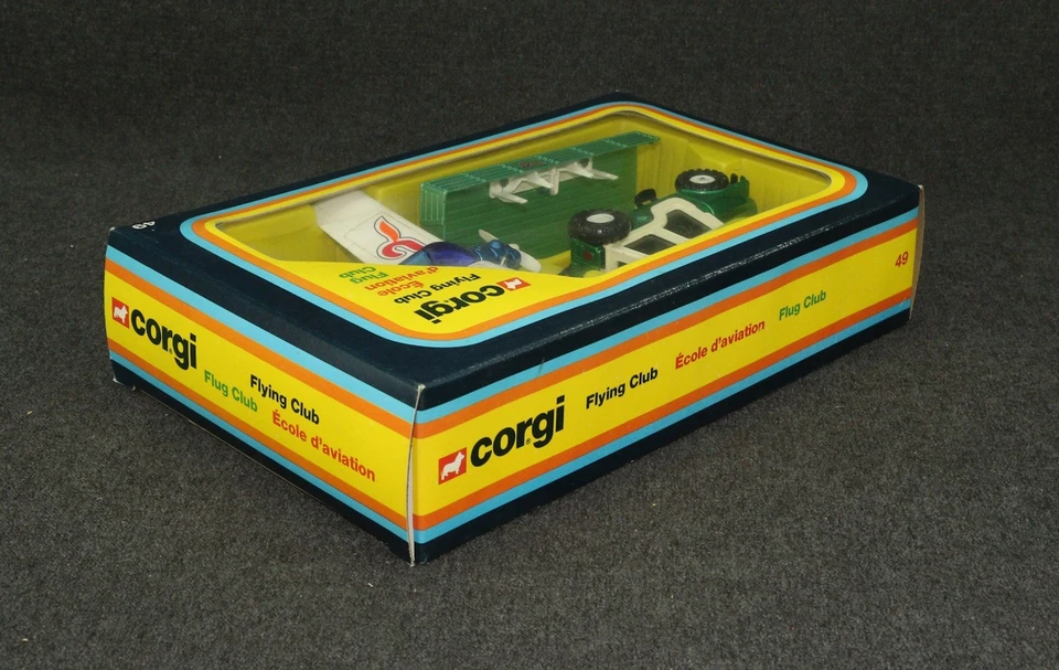 Corgi #49 1978 Flying Club Jeep Nipper Aircraft Plane Window Box MIB - Image 4 of 4