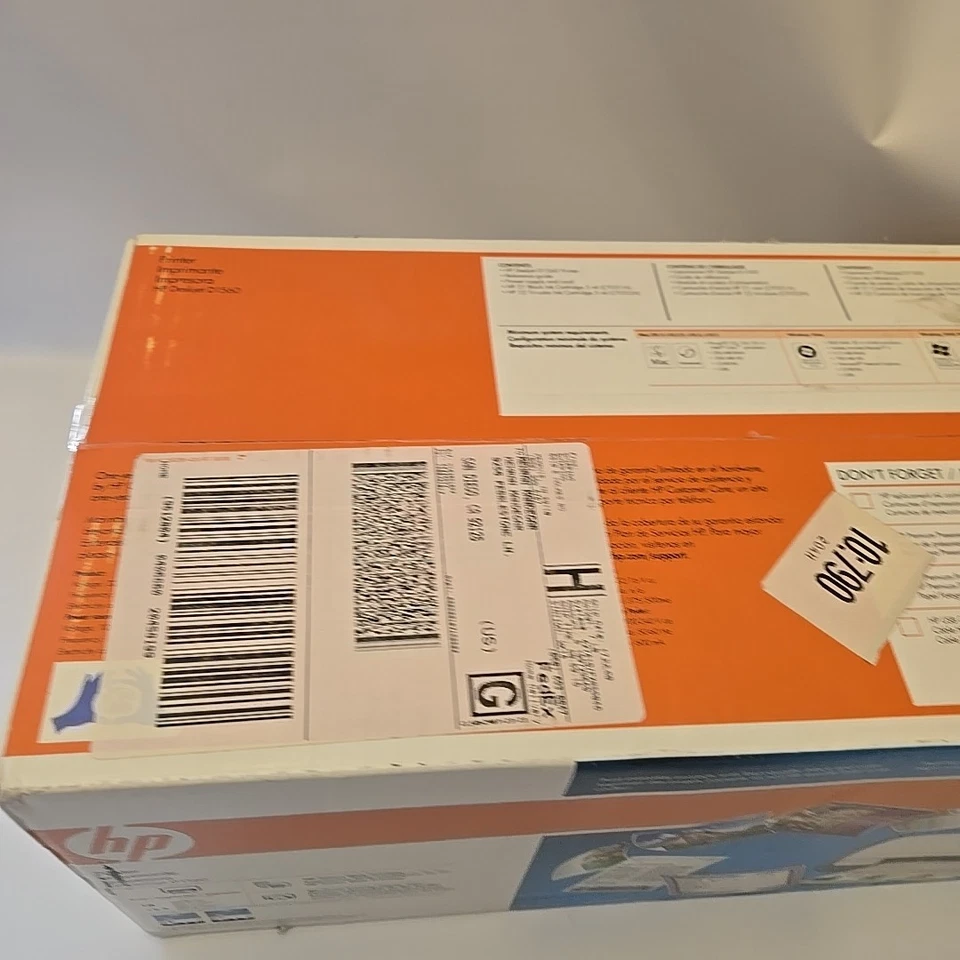 HP Deskjet D1560 Standard Inkjet Printer New Sealed - Image 3 of 4