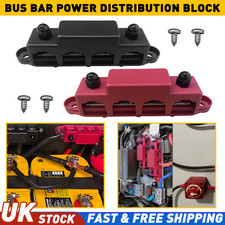 2Pcs 250A 48V Bus Bar Power Distribution Block M8 Terminal For Solar Camper Boat