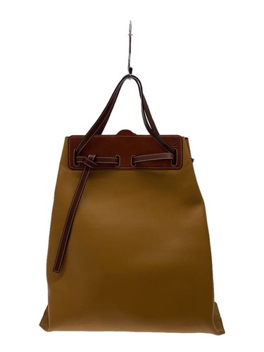 LOEWE tote bag resort Camel plain Used