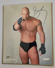 Bill Golberg WCW Wrestler Autographed Photo 8x10