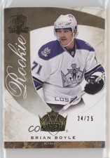 2008-09 Upper Deck The Cup Rookie Gold 24/25 Brian Boyle #107 r7d