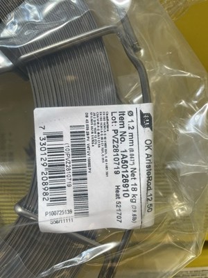 ESAB MAG Schweißdraht OK AristoRod 12.50 1,2mm G3-Si1 1.4341 18,0kg K300