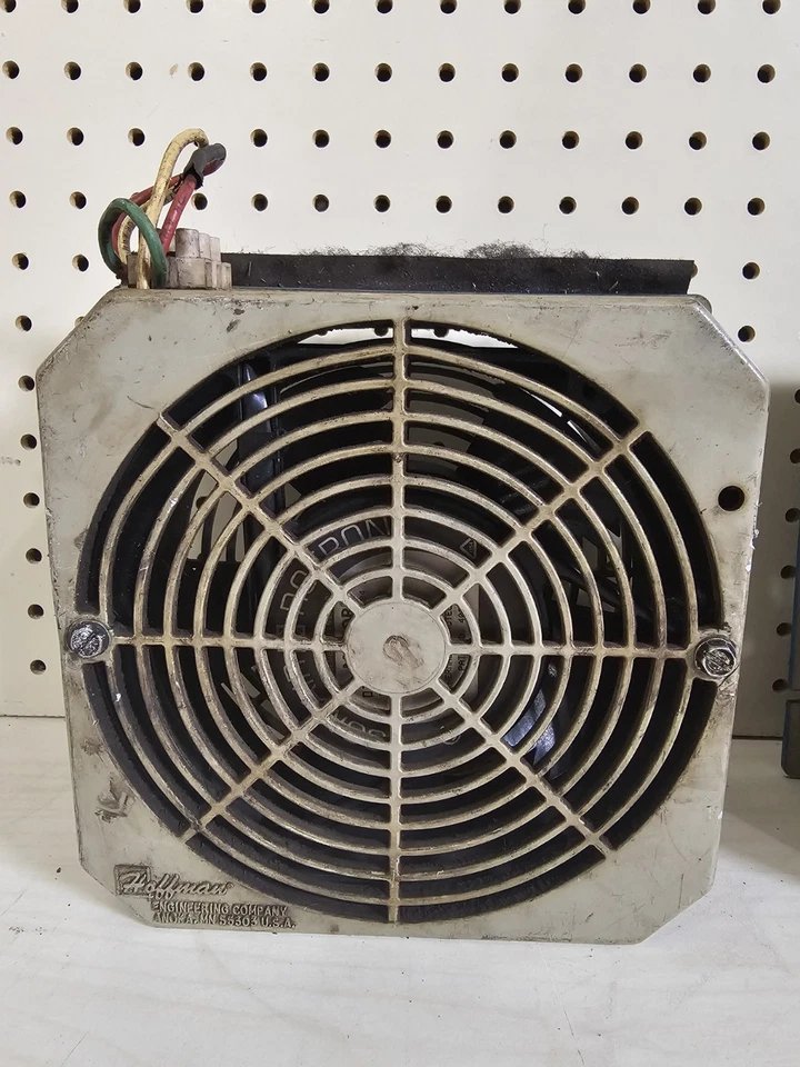 Lote de dos (2) ventiladores de refrigeración industriales Hoffman Cat #: A-PA6AXFN SIN PROBAR Foto 2 de 4