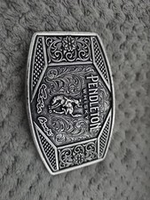 Montana Silversmiths Pendleton Whisky 2022 Let'er Buck Limited Edition.