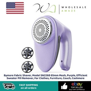 Bymore Fabric Shaver, Model SN2268 65mm Mesh, Purple, Efficient Sweater