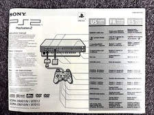 Sony Playstation 2 Instruction Console Manual