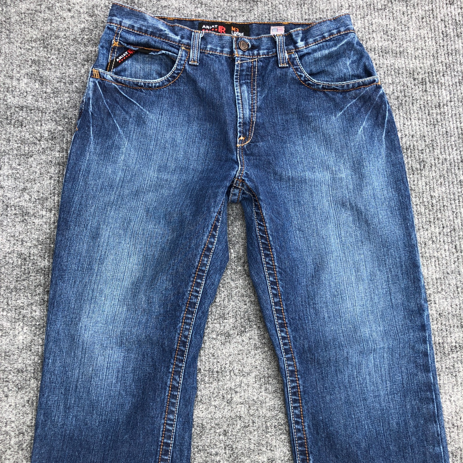 Ariat FR M3 Men's Loose Basic Stackable Straight … - image 6