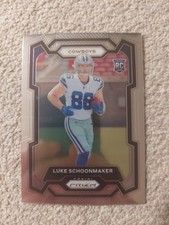 2023 Panini Prizm - Rookies Luke Schoonmaker #325 Silver Prizm (RC)