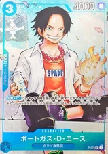 Onepiece Card Portgas D. Ace P P-074 p Promo Japanese