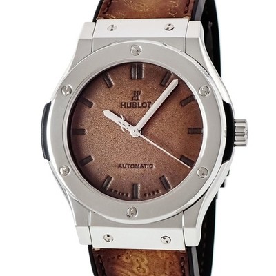 HUBLOT Classic Fusion Berluti Scritto Platinum 511.TX.050T.VR.BER16 Pt950