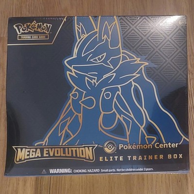Pokémon Center Exclusive ETB Elite Trainer Box Phantasmal Flames Lucario EN OVP