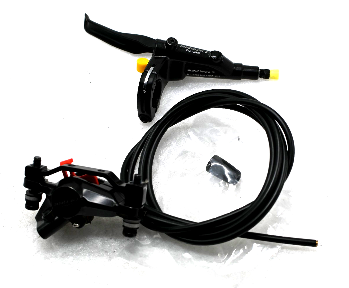 ShimanoDeoreBrakeSetBL-M6100+BR-M6100Rear,2Piston,Incl.Ad.1850Mm