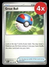Great Ball 183/193 SV02: Paldea Evolved Common Pokemon TCG