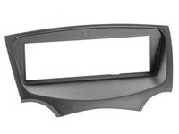 Autoradio Blende Einbaurahmen Zierblende 1-DIN Schwarz FüR Ford Ka 2 RU8