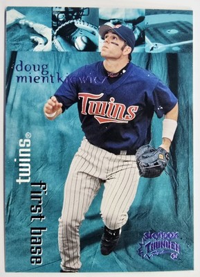 1999 Skybox Thunder Rant Doug Mientkiewicz #138 Minnesota Twins Rookie RC   