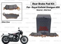 "FüR Royal Enfield Shotgun \"650 Bremsbelagsatz Hinten\""