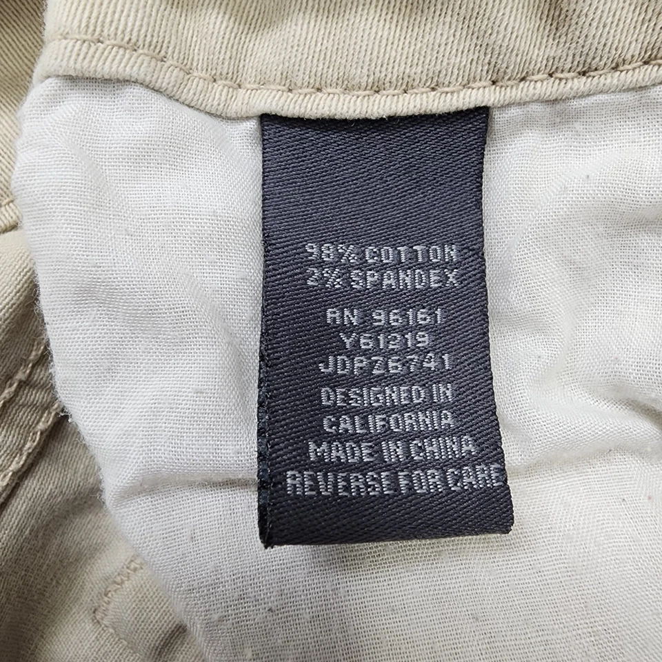 Pantalones Cortos Bebop Para Mujer 9 Juniors Bronceados Tiro Bajo Bermudas Pantalones Cortos Elastizados Algodón Informales Foto 4 de 4