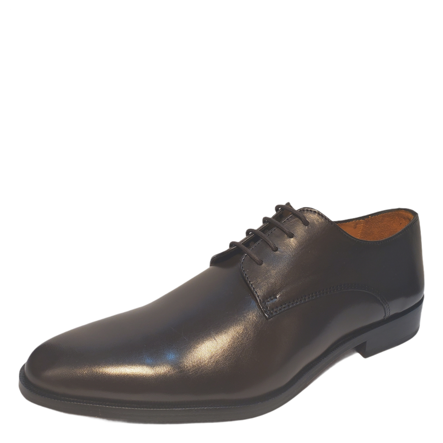 SAOLA Carlos by Carlos Santana Power Derby Oxford da uomo in pelle marrone 10 5D prezzo al dettaglio 1...