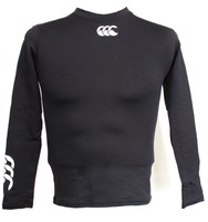 Canterbury Junior Black Long Sleeved Cold Baselayer Size Junior Large Brand Canterbury Junior Black Long Sleeved Cold Baselayer Size Junior Large Brand