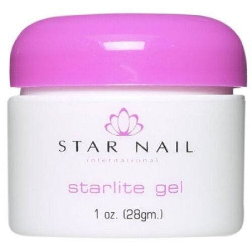 Gel à ongles UV sculpture Star Nail StarLite blanc ROSE CLAIR ÉPAIS 0,5 1 2 oz - Photo 1 sur 6