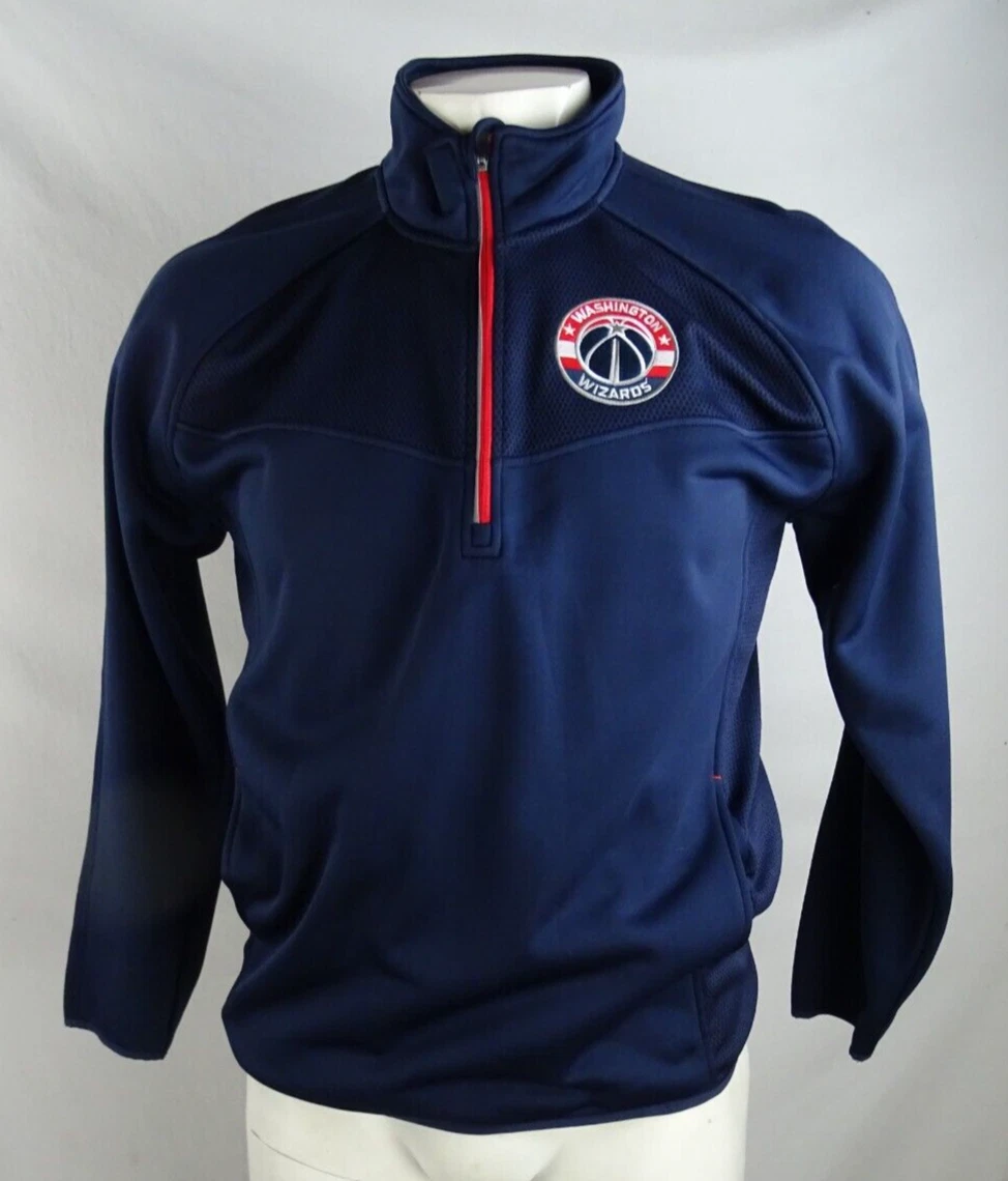 Washington Wizards NBA G III Men s Quarter Zip Track Jacket eBay