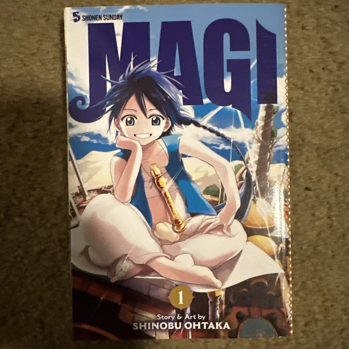 Magi: The Labyrinth of Magic, Vol. 1 (1) by Shinobu Ohtaka