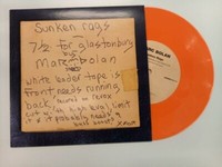 Marc & T.Rex Bolan - Sunken Rags (7INCH Orange Vinyl) Vinyl Lp Single Neu