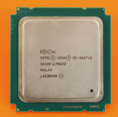 Intel Xeon E5-2697 V2 2.7GHz 12 Core 30M LGA2011 130W SR19H CPU Processor