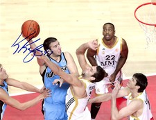 Denver Nuggets Kosta Koufos Signed 8x10 Photo COA