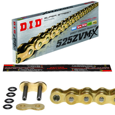 DID super-verstärkte Kette GOLD NIET MV Agusta Brutale 990 R 2010-2011