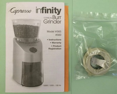 Jura Capresso Infinity Conical Coffee Grinder 560/565 Upper Top Burr