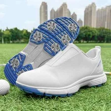 Professional Golf Shoes Men's Sport Spikes Sneakers Outdoor Walking Footwear
