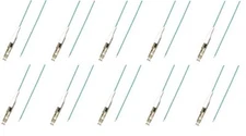 10 Pack LC 10 GB Multimode 50/125 Simplex Pigtail Fiber Optic 1M 0.9 mil 10GB