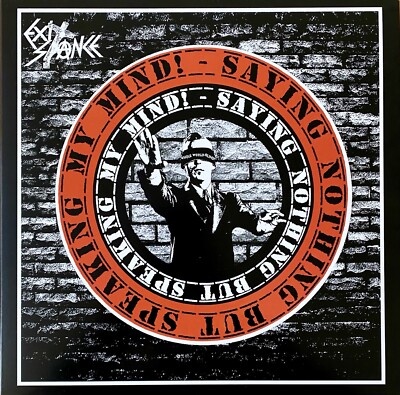 EXIT-STANCE - SAYING NOTHING LP VINYL ANARCHO PUNK CONFLICT ICONS OF FILTH CRASS