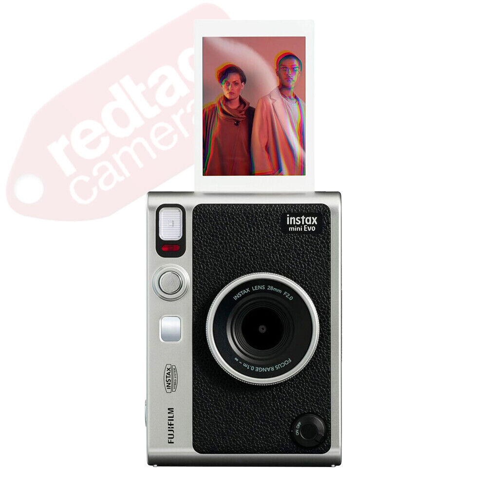 FUJIFILM INSTAX MINI EVO Hybrid Instant Camera Black FUJIFILM INSTAX MINI EVO Hybrid Instant Camera Black