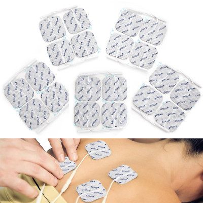 20 Elektroden Pads 50x50mm für TENS EMS mit 2mm Steckanschluss- Sparpack- axion 