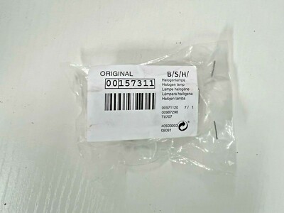 Genuine OEM Bosch Thermador Halogen Lamp 00157311 