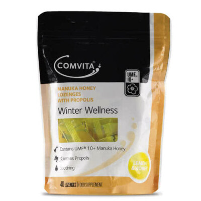 Comvita Manuka Honey Lozenges With Propolis  Zesty Lemon  40 Lozenges 12 Lozenges I.150993177