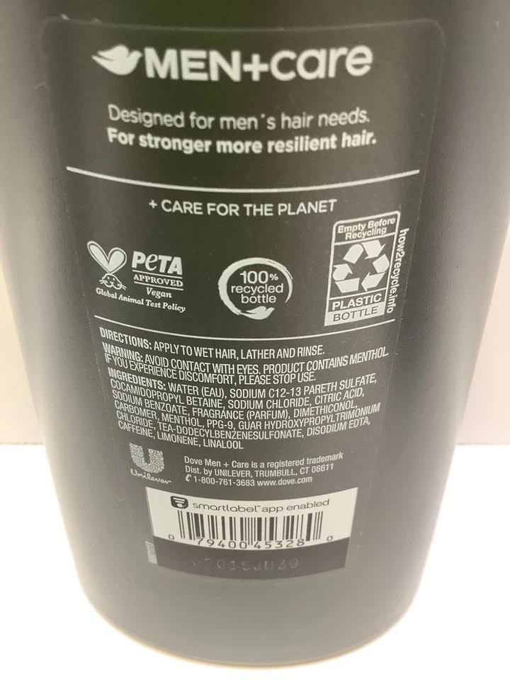 Champú y acondicionador 2 en 1 Dove Men +Care Fresh & Clean, 20,4 oz, lote de 3 Foto 4 de 4