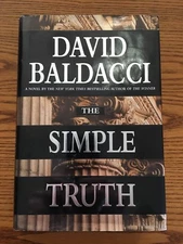 The Simple Truth David Baldacci 1st Ed. 1st Printing 1998 Hardcover Dust Jacket