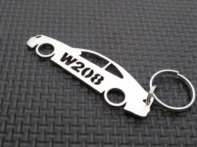 Keyring For MERCEDES W208 CLK CABRIO AMG CABRIO 200 320 208 V8 V6 keychain